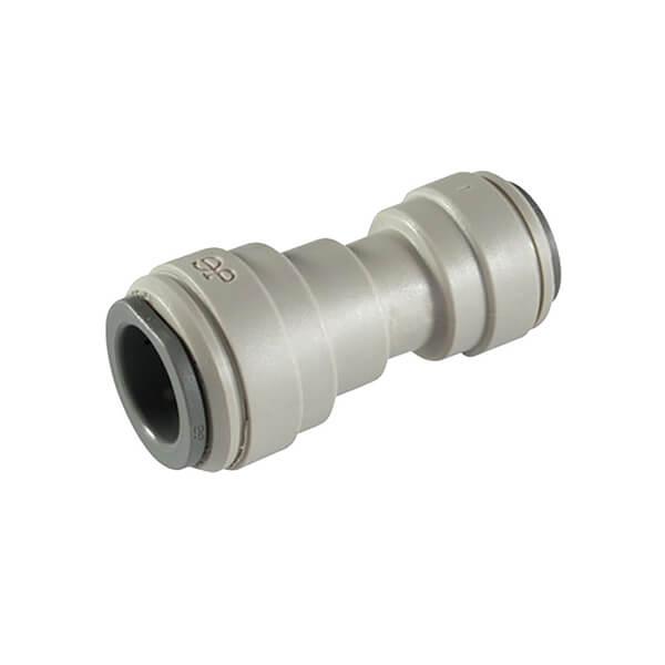 John Guest Reducing Straight Connector - 1/2" x 3/8" Push - Fit - Filter Flair