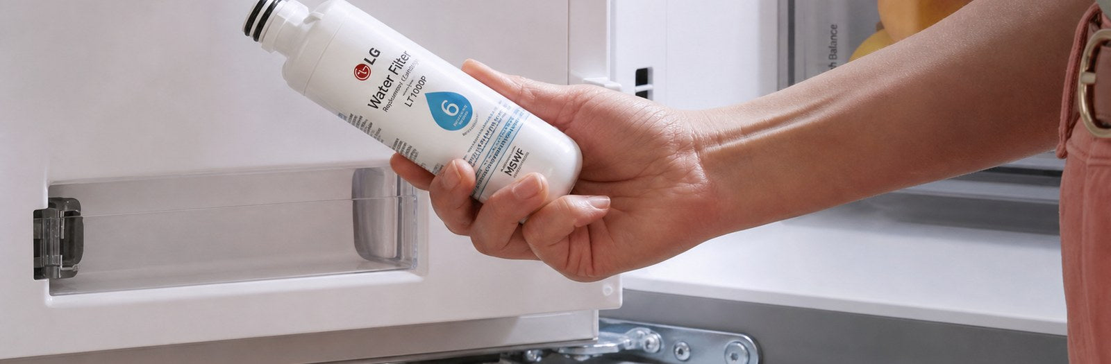 LG fridge filters collection hero