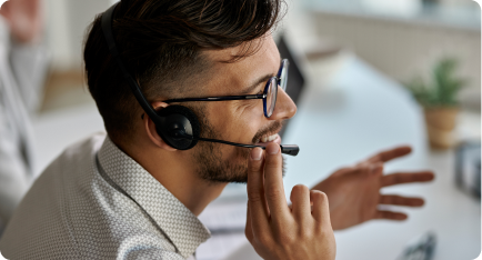 Expert support from a UK-based team