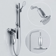 Aqua Prime ANTISCALE Shower Filter - Removes Chlorine & Limescale | Universal Fit | 6 - Month Protection - Filter Flair