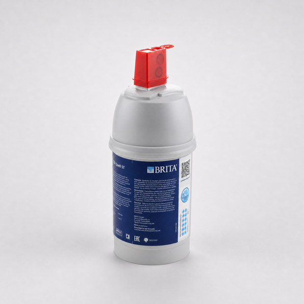 BRITA PURITY C50 Quell ST replacement cartridge rear three-quarter studio view