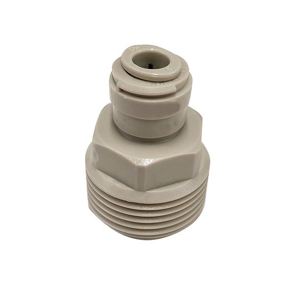 DMfit Male Adapter - 3/4" Male BSP x 1/4" Push Fit - Filter Flair