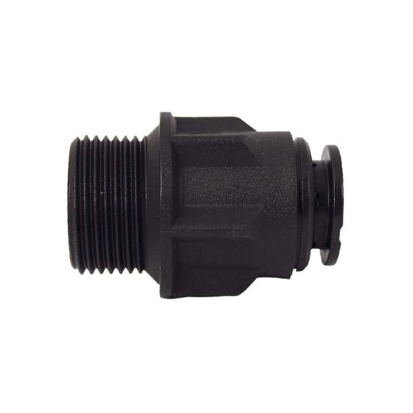 John Guest 15mm Push Fit x 3/4" BSP Male Straight Adapter - Filter Flair