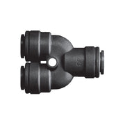 John Guest Equal Two - Way Divider - 12mm Push Fit - Filter Flair