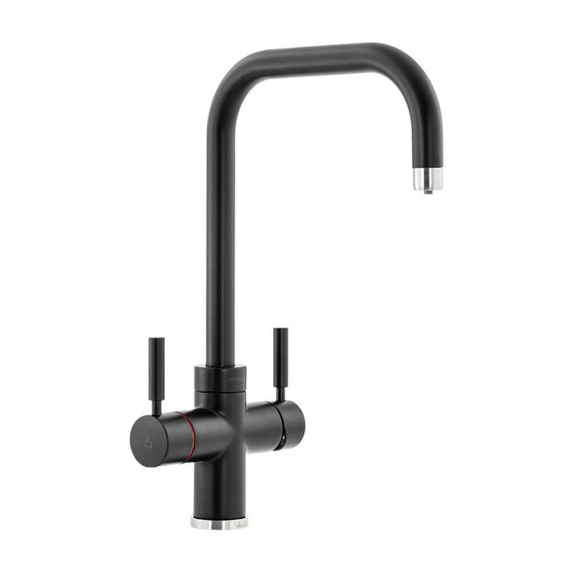 Abode PRONTEAU 3 IN 1 Boiling Water Tap - Prostyle - Matt Black - Filter Flair