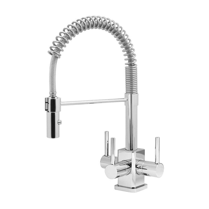 Acquapuro Milano SQ 3 Way Filtered Water Tap in Chrome - Filter Flair