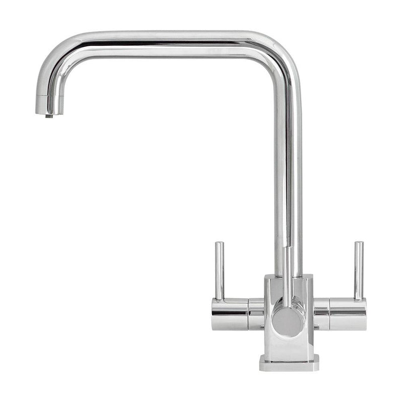 Acquapuro Monza SQ 3 Way Filtered Water Tap in Chrome - Filter Flair