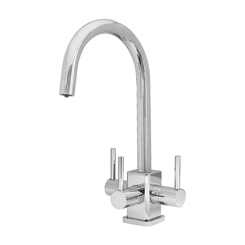 Acquapuro Verona SQ 3 Way Filtered Water Tap in Chrome - Filter Flair