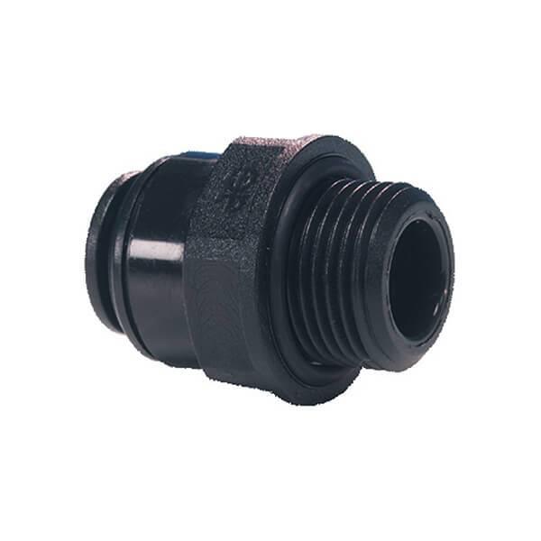 John Guest 8mm Push Fit x 1/4" BSP Male Straight Adapter