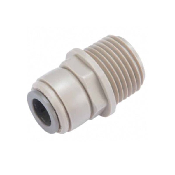 MCM Male Adapter - 3/8" NPTF x 3/8" Push Fit - Filter Flair