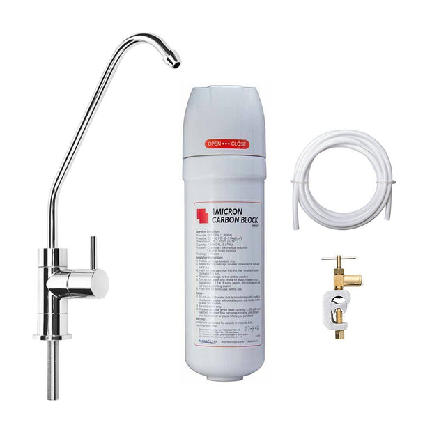 Microfilter M9MP 1 Micron Carbon Block Filter System - Filter Flair