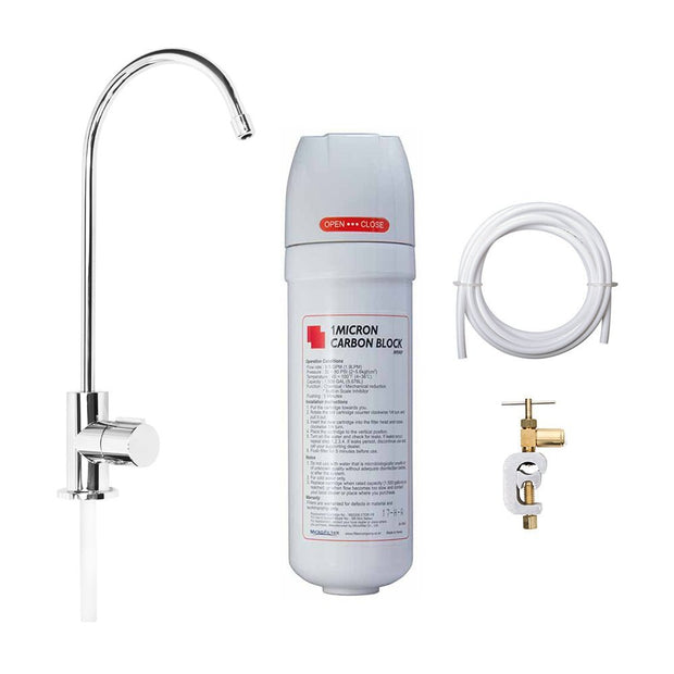 Microfilter M9MP 1 Micron Carbon Block Filter System - Filter Flair