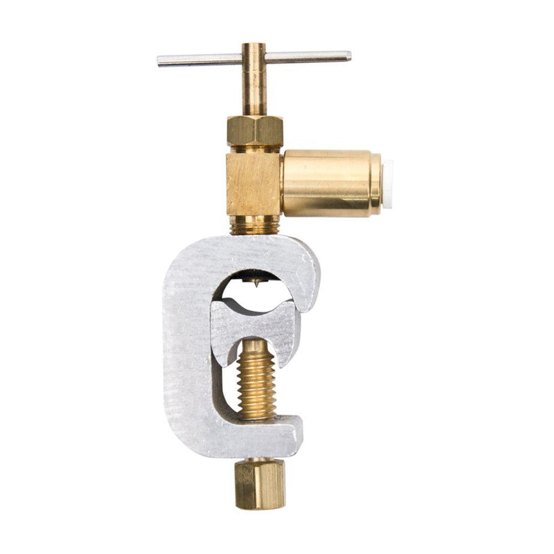 Self Piercing Install Valve - 15mm Pipe to 1/4" Push-Fit - Filter Flair